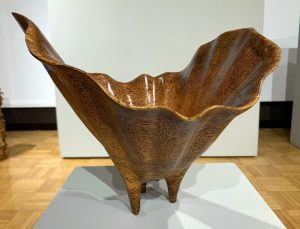 Coconut by Francisco Clemente; Wood carved