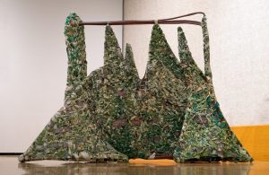 Spirit Mountain by Suzanne Marinelli; Woven sculpture