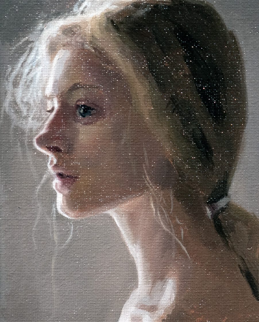 Profile by William Zwick - Oil on canvas