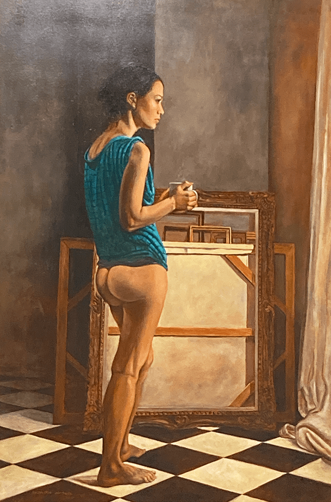 Morning by Snowden Hodges - oil